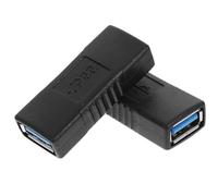GAROZATION Adattatore USB 3.0 Femmina-femmina, Connettore Usb-usb in Metallo, Set da 2 Pezzi per Estensione e Backup Dispositivi, Trasmissione Dati Alta Velocità, Compatibile PC e Accessori