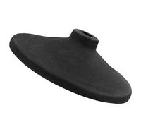 GAROZATION Base per Palo da Basket e Calcio in Gomma da 1 kg, Base Portatile per Allenamento Palo Stabile, Attrezzatura Sportiva per Agilità e Miglioramento Tecnica Calcio e Basket