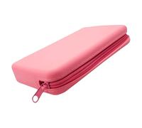 GAROZATION Borsa Cosmetica in Silicone Portatile per Donna, Astuccio per Make-up Piccolo Chiusura Sicura, Design Semplice e Delicato, per Viaggio e Palestra