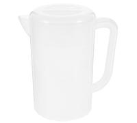 GAROZATION Brocca in Plastica da 2000ml per Acqua Fredda o Calda con Design Ergonomico e Manico, Distributore D'acqua per Frigorifero e Uso Domestico