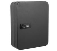 GAROZATION Cassetta Portachiavi da Parete Serratura a Codice 48 Scomparti, Armadietto di Sicurezza per Chiavi Casa Ufficio Scuola, Scatola Gestione Chiavi Resistente e Compatta