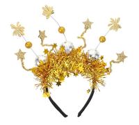 GAROZATION Cerchietto Di Capodanno Glitterato Per Foto Accessorio Festivo Comodo e Resistente Per Anno Per Festeggiamenti e Ricordi Speciali