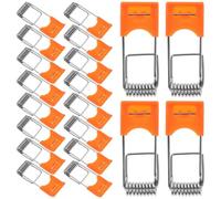 GAROZATION Clip a Molla per Downlight 100 Pezzi in Plastica e Metallo