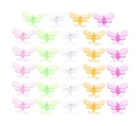 GAROZATION Clip per Piante 50 Pezzi Colorate, Fermagli per Fiori di Orchidea in Plastica Resistente, Clip di Supporto per Piante Rampicanti da Giardino, Uso Interno ed Colore Casuale