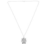 GAROZATION Collana con simbolo dell'antico Egitto per uomo e donna, ciondolo con re d'Egitto, gioielli spaventosi per Halloween, bomboniere per costumi e di tutti i giorni.