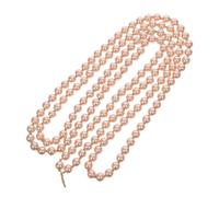 GAROZATION Collana di Perle Annodate a Strati da Donna, Accessori Perle Finte Lucenti, Collana Lunga Multistrato per Maglione e Matrimoni, Bijoux Elegante per Uso Quotidiano e Cerimonie,