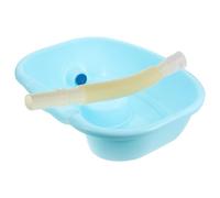 GAROZATION Contenitore Lavaggio in Plastica Ergonomico per Pulizia Capelli da Posizione Supina, Bacinella per Shampoo Riutilizzabile per Ragazzo Ragazza e Donne in Gravidanza