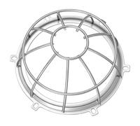 GAROZATION Copertura di Protezione in Metallo Argento per Rilevatore Fumo e Sprinkler, Facile Installazione e Manutenzione per Sistemi Antincendio in Edifici Commerciali