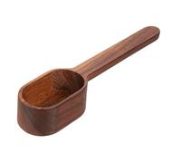 GAROZATION Cucchiaio Dosatore come di Compleanno in Legno di Noce Nera per Misurare Farina e Chicchi Colore per Caffè e Spezie Manico in Cucina Colore Casuale