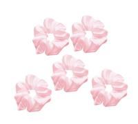 GAROZATION Elastici per Chioma in Seta 5 Pezzi Set Accessori per Chioma in Raso Elasticizzati per Ragazze Liscia e Leggera per Feste di Nozze e Acconciature alla Moda