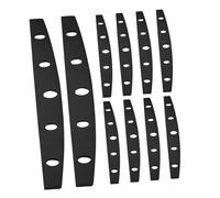 GAROZATION Guaina Protettiva per Coltello da Cucina 20 Pezzi Copertura Sicurezza in Acciaio Inossidabile Lama Curva per Uso Domestico e Trasporto in Cucina