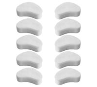 GAROZATION Maschere per Occhi Monouso 1000 Pezzi Non Tessuto Bianco, Pratiche e Delicate per Cura Occhi e Mantenimento Idratazione, per Uso Quotidiano