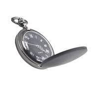 GAROZATION Orologio Da Tasca Satinato Design Senza Tempo Orologio Al Quarzo Portatile Per Donne e Uomini Facile Da Impostare