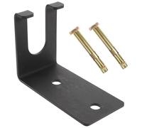 GAROZATION Porta Bilancieri da Muro in Acciaio Supporto per Manubri e Rack per Pesi, Adatto a Palestra Domestica e Uso Professionale