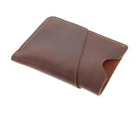 GAROZATION Portafoglio Slim Minimalista Per Carte Organizer Tascabile Morbida Per Uomini e Donne Per Viaggi e Uso Quotidiano Design Elegante e Compatto Finitura Di Cavallo