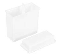 GAROZATION Portavetrini per Microscopio in Plastica per Colorazione 24 Slot Ventilati, Supporto Stabile per Laboratorio Scientifico e Asciugatura Rapida per Analisi di Vetrini Microscopici