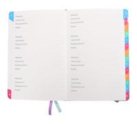 GAROZATION Rubrica per Indirizzi Web A5 Tascabile, Organizer per Numeri Siti Web Etichette Alfabetiche, Libro Portatile per Casa e Ufficio, Gestione Semplice e Pratica dei Contatti Online