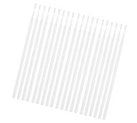 GAROZATION Set da 20 Pezzi Impollinatore Manuale Bianco per Fiori e Ortaggi, Strumento per Impollinazione di Alberi e Piante da Giardino, Accessori Portatili per Agricoltura e Giardinaggio