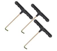 GAROZATION Set da 3 Tenditori Professionali per Lacci delle Scarpe in Plastico e Ferro, Design Semplice e Facile da Installare, Strumenti Portatili per Tirare Lacci in Ogni Occasione