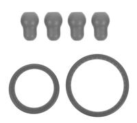 GAROZATION Set da 6 Auricolari per Stetoscopio Membrana Morbida, Copri Campana e Diaframma Sostitutivo, Accessori per Diagnosi Medica Pediatrica e Uso Professionale, Compatibili e Portatili