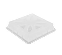 GAROZATION Stampo per Mattoni in Calcestruzzo Cavo Riutilizzabile in Plastica 35x35x7,5cm per Decorazioni da Giardino e Percorsi, Stabile in Diversi Climi