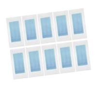 GAROZATION Strisce Depilatorie Doppia Faccia per Bikini e Ascelle, Cera Brasiliana Professionale Blu Non Tessuto, 10 Pezzi, Delicate sulla Pelle