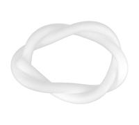 GAROZATION Striscia di Guarnizione in Gommapiuma Bianca Epe Rotonda Flessibile per Porte e Finestre Effetto Sigillante Migliorato e Facile da Tagliare