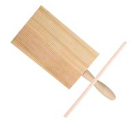 GAROZATION Taglieri per Gnocchi Bastoncini di Pasta in Legno Utensili per Preparazione di Tagliatelle e Gnocchi Accessori per Cucina Casalinga