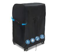 GARPROVM Copertura per barbecue, copertura per barbecue, 76 x 66 x 120 cm, piccola copertura per barbecue all'aperto 420 D, tessuto Oxford, impermeabile, protezione solare per barbecue