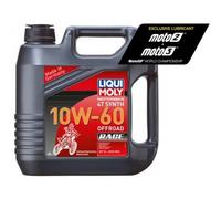 Garraffa Di 4L Olio Liqui Moly 100% Sintetico 10W-60 Off Road Race Per Moto