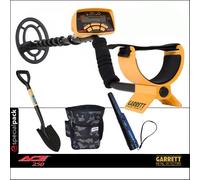 CERCAMETALLI GARRETT ACE400i METAL DETECTOR 10KHZ+CUFFIE COPRIPIASTRA COPRIDISP.