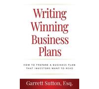 Garrett Sutton Writing Winning Business Plans (Tascabile)