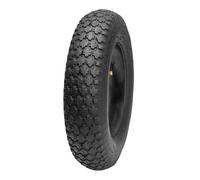 Garronda Copertone 4.80/4.00-8 2PR con Camera d’Aria (AV) per Ruota Carriola, compatibile con Ruote per Carrello, Ø 39 cm, idoneo fino a 120 kg GD-0164, Nero