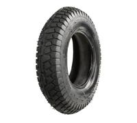 Garronda Copertone 4.80/4.00-8 6PR con Camera d’Aria (AV) per Ruota Carriola, compatibile con Ruote per Carrello, Ø 40 cm, da Giardino oppure Cantiere Ø 39 cm GD-0164, Nero