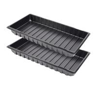 Garronda GD-0065 - Ciotola per piante e piante, 60 x 30 cm, colore: Nero