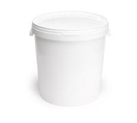 Garronda Secchio con Coperchio 30 L 1 Pezzo Bianco GD-0071