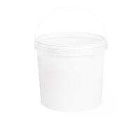Garronda Secchio con Coperchio 8 L 50 Pezzi Bianco GD-0071