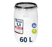 Garronda Serbatoio Acqua HDPE per Alimenti 60L Bianco GD-0078
