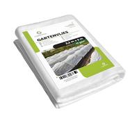 Garronda Tessuto Non Tessuto per Piante 17 g/m² 3,2 m x 5 m GD-0175 | Bianco Telo TNT traspirante e permeabile, leggero per coprire colture, semine, aiuole e piante giovani dal freddo
