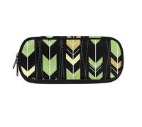 Garronmavis Astuccio per matite per bambini con motivo floreale e arcobaleno, grande capacità, motivo tigre, scultura di carta, astuccio durevole, Impressione Alba, Zaino per la scuola