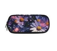 Garronmavis Simpatico astuccio Axolotl, astuccio con cavalluccio marino, astuccio per matite con ampia apertura, arte astratta moderna, grande capacità, astuccio per cancelleria, Gerbera Goccia