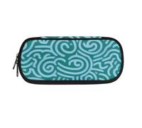 Garronmavis Simpatico astuccio con cucciolo di Corgi con tasca con cerniera, materiale scolastico con squalo acquerello, astuccio per penne verde della foresta, Incredibile Labirinto, Zaino per la