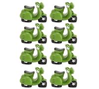 Garsent 20 Pezzi Moto per Casa delle Bambole Mini Resina Realistica Casa delle Bambole in Miniatura per delle 1/12 1/6 Ideale per gli Appassionati di Arti e Mestieri