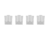 Garsent 4 Pezzi Protezione Ago per Giradischi per ATN95E AT95E AT95 Copertura Puntina, Protezione Ago Universale per Giradischi per AT3400 AT3450 AT3493, Plastica a Dissipazione Statica, Facile