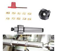 Garsent 400R-50-22 Taglierina per Mulini per estremità Facciale, Estensione del Supporto MT3-FMB22 10 Pcs APMT1604 INSERTI in CARBURO CNC, 400R 50 22 CNC Multering Fine con Schiuma con
