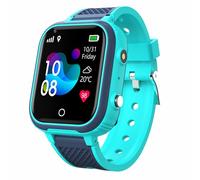 Garsent 4G Kids Smart Watch, Orologio Multifunzionale con G P S Tracker Posizione Video Call Cellula SOS Chiamala Doctoching Clock Fotocamera, Smartwatch a Prova di Acqua per Ragazzi (Blue)