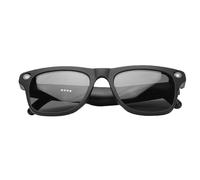 Garsent AI Smart Glasses con Fotocamera, Occhiali da Registrazione Video 4K con Audio, Traduzione in Tempo Reale, Occhiali Intelligenti Bluetooth, Occhiali da Sole della Fotocamera per (BLACK)