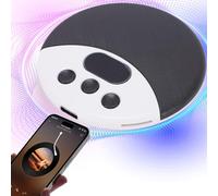 Garsent Altoparlante per Cuscino Bluetooth, Altoparlante per Dormire Piatto Sotto il Cuscino con Rumore Bianco e Timer, Scheda TF a 3 modalità per Comodino, Macchina Audio Compatta per (BLACK)