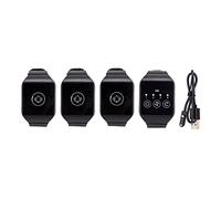 Garsent Cercapersone Wireless per Operatori Sanitari, Cercapersone da Polso Wireless, Orologio per Chiamate Impermeabile IPX7, Anti-interferenza per Anziani a Casa, Cure di (3 per 1)