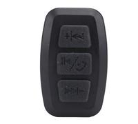Garsent Controller Telefono Wireless per Ciclismo, Telecomando da Manubrio per Bici Resistente all'acqua IPX6, Controllo Musicale Ricaricabile BT 5.0 con Batteria da 100 Ore, Universale per IOS,